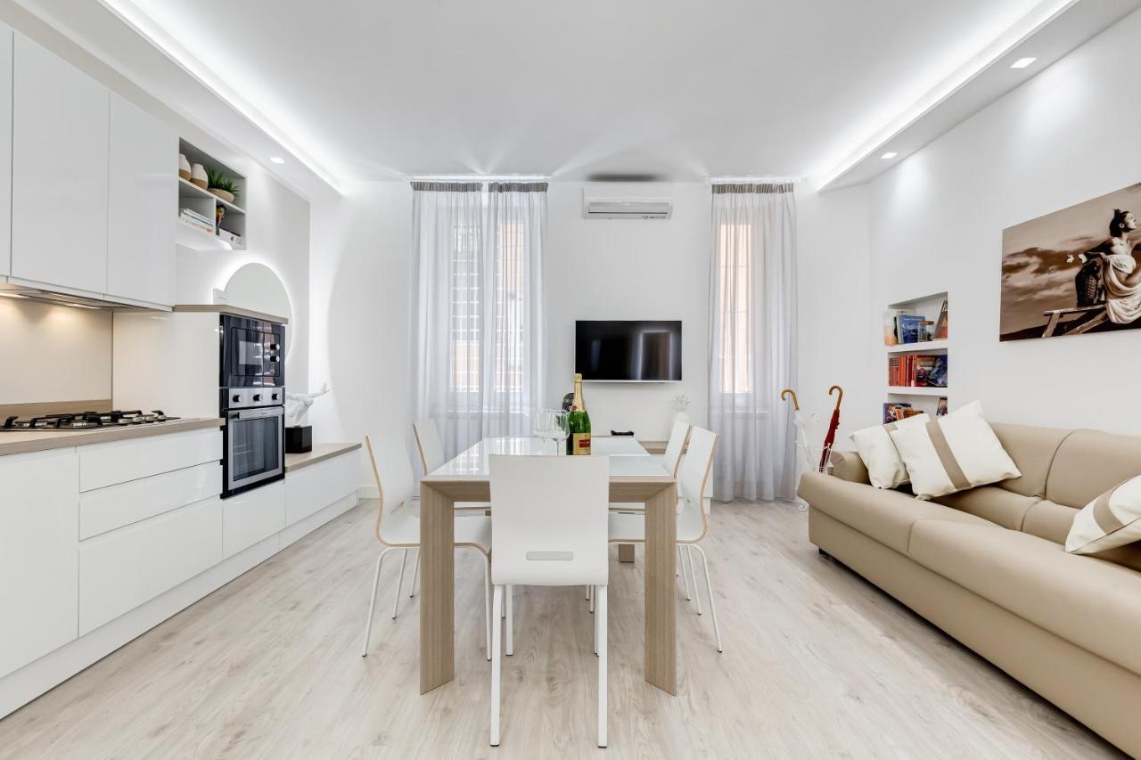 Bmga L The White Crown Apartment In Testaccio Roma Dış mekan fotoğraf