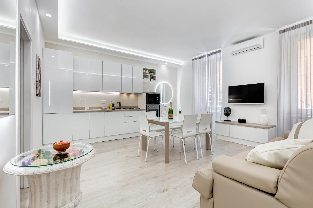 Bmga L The White Crown Apartment In Testaccio Roma Dış mekan fotoğraf