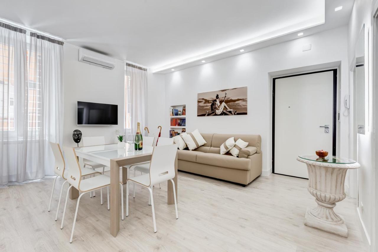 Bmga L The White Crown Apartment In Testaccio Roma Dış mekan fotoğraf