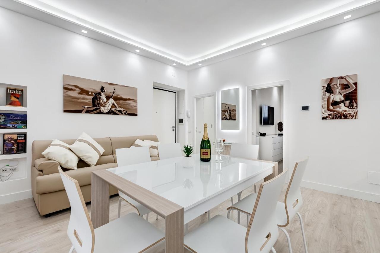Bmga L The White Crown Apartment In Testaccio Roma Dış mekan fotoğraf